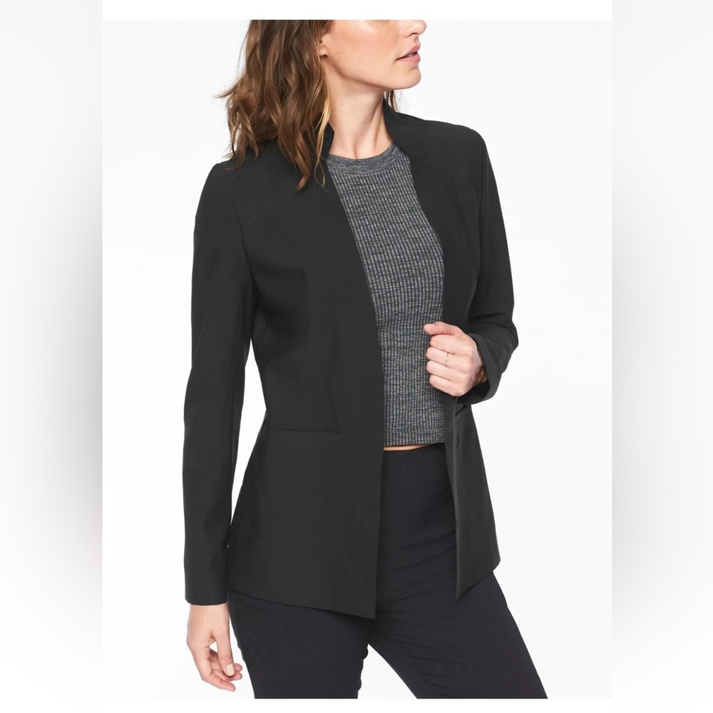 ATHLETA Cosmic Blazer Black NWT